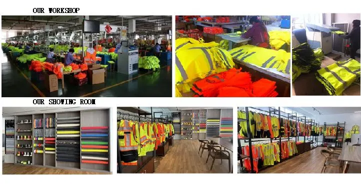 High Quality 3m Safety Workwear Reflective Vest