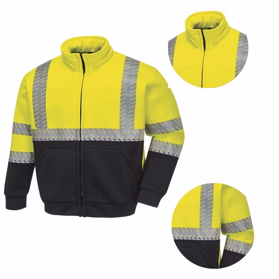 Safety Vest Hi Vis Vest Vic Roads Style Orange Reflective Workwear
